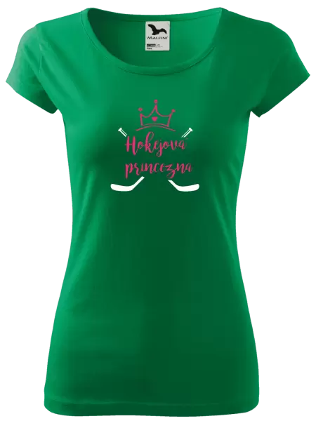 Dámské tričko Hokejová princezna