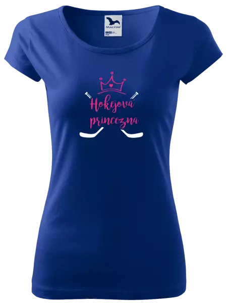 Dámské tričko Hokejová princezna