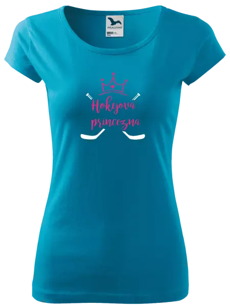 Dámské tričko Hokejová princezna