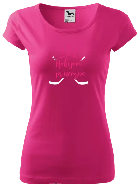 Dámské tričko Hokejová princezna
