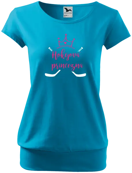 Dámské tričko Hokejová princezna