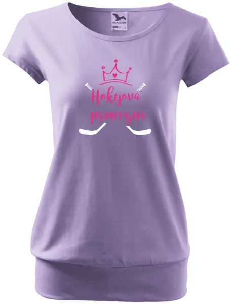 Dámské tričko Hokejová princezna