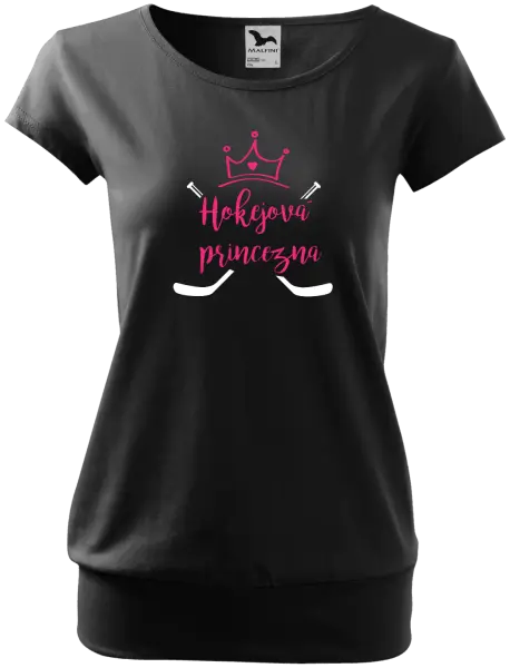 Dámské tričko Hokejová princezna