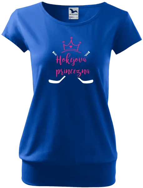 Dámské tričko Hokejová princezna