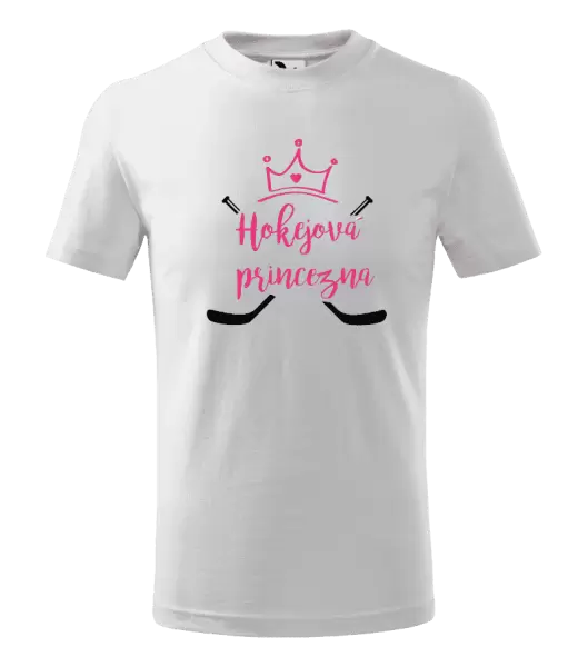 Dětské tričko Hokejová princezna