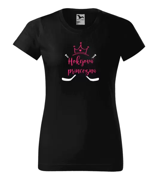 Dámské tričko Hokejová princezna