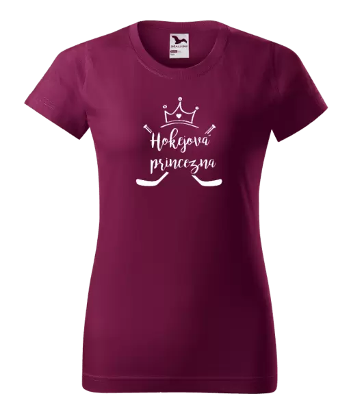 Dámské tričko Hokejová princezna
