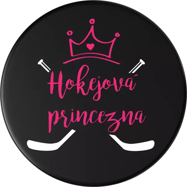 Hokejový puk Hokejová princezna