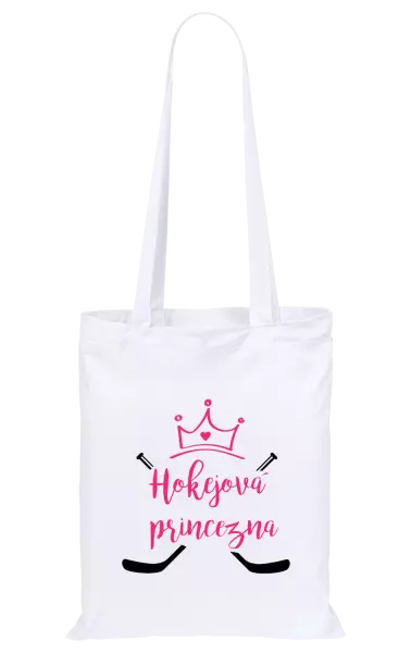 Látková taška Hokejová princezna