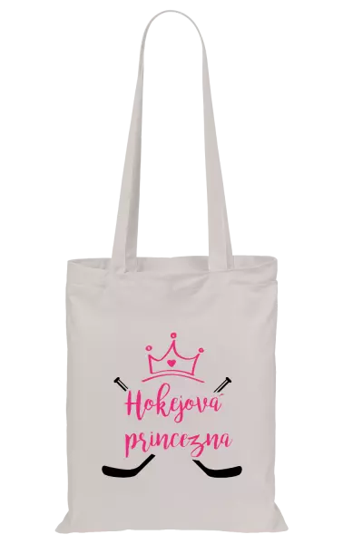 Látková taška Hokejová princezna