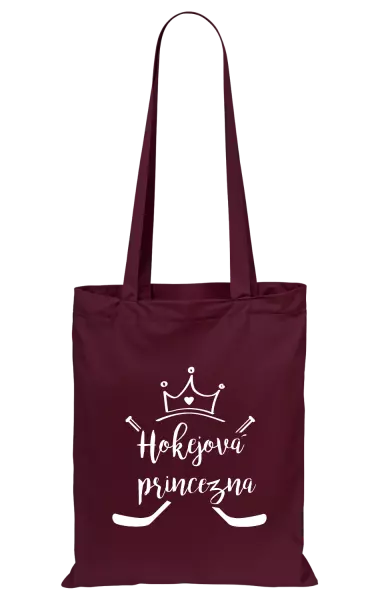 Látková taška Hokejová princezna
