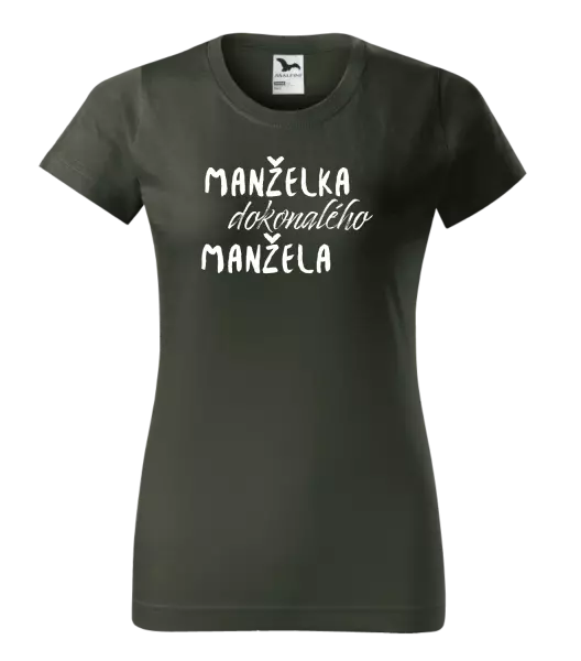 Dámske tričko Manželka dokonalého manžela