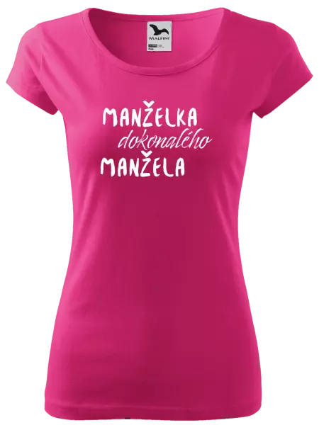 Dámske tričko Manželka dokonalého manžela