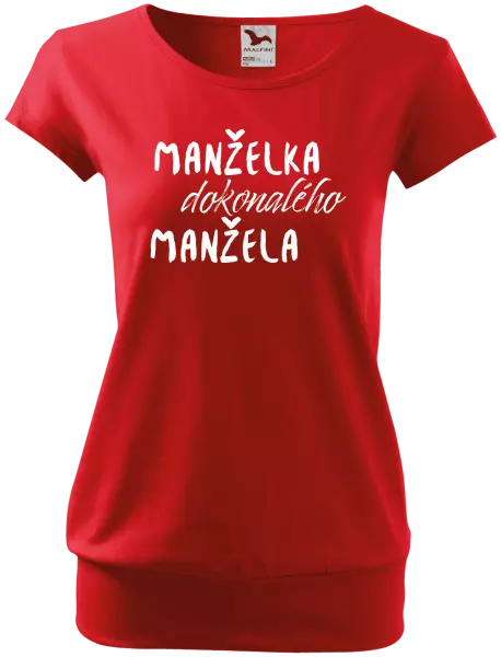 Dámske tričko Manželka dokonalého manžela