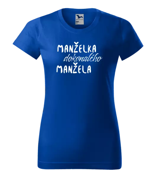 Dámske tričko Manželka dokonalého manžela