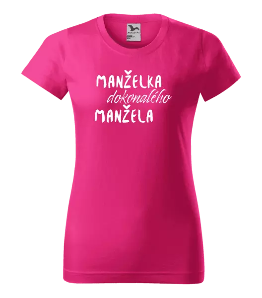 Dámske tričko Manželka dokonalého manžela