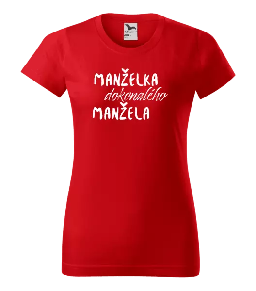 Dámske tričko Manželka dokonalého manžela
