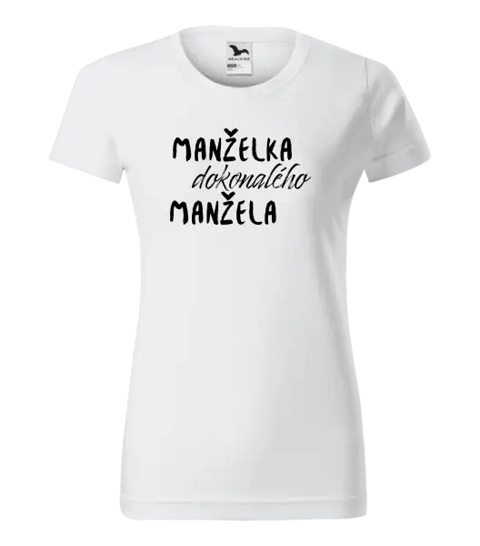 Dámske tričko Manželka dokonalého manžela