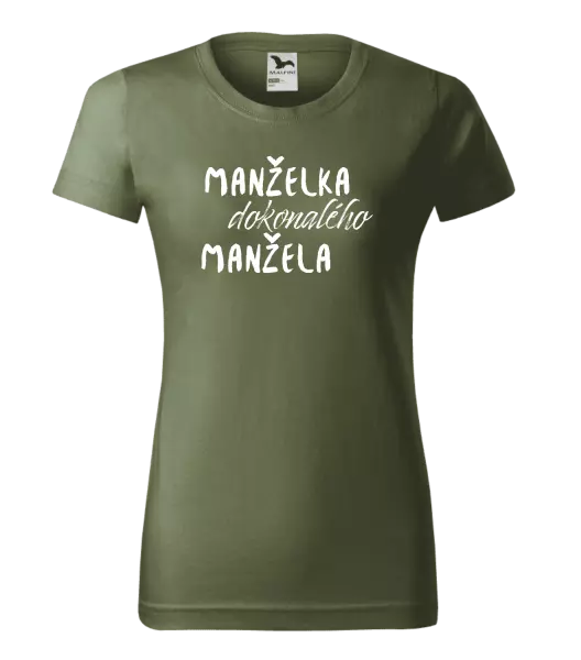 Dámske tričko Manželka dokonalého manžela