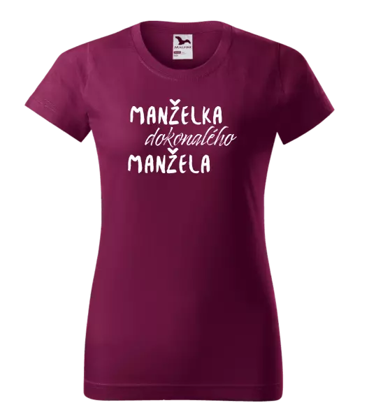 Dámske tričko Manželka dokonalého manžela