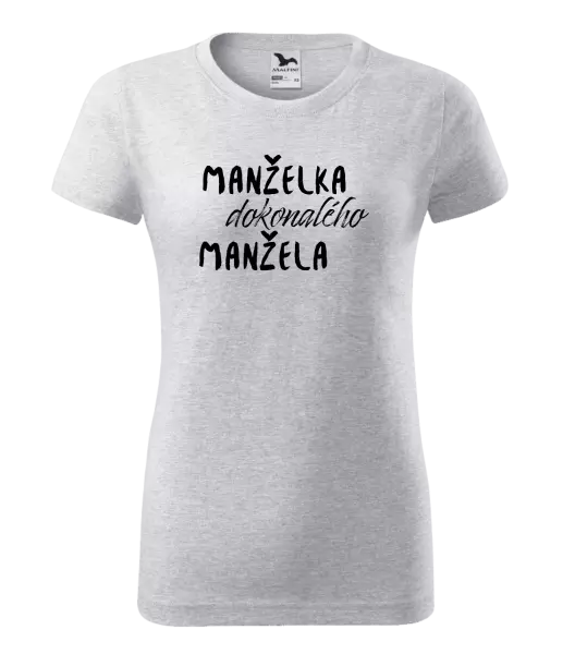Dámske tričko Manželka dokonalého manžela