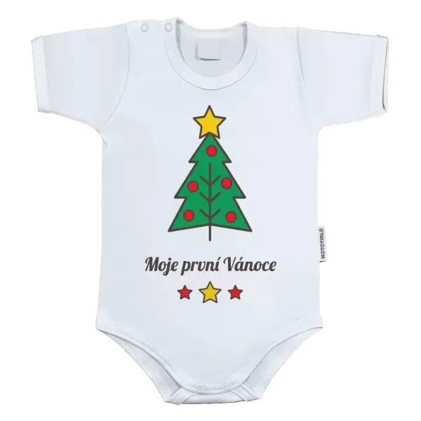 Dětské body Moje první Vánoce - stromeček