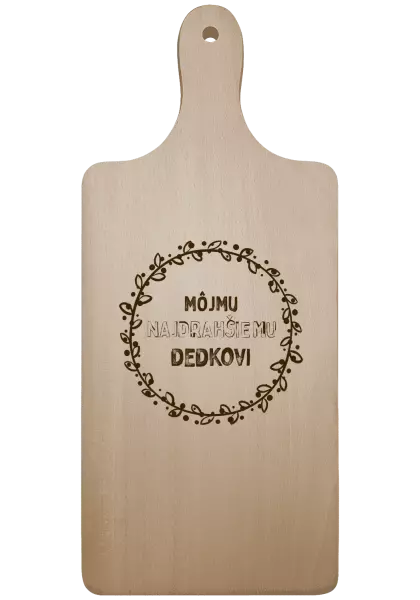Doštička Môjmu najdrahšiemu dedkovi