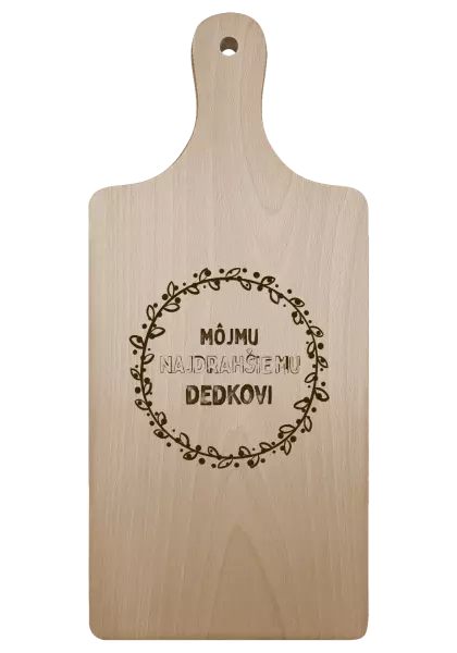 Doštička Môjmu najdrahšiemu dedkovi