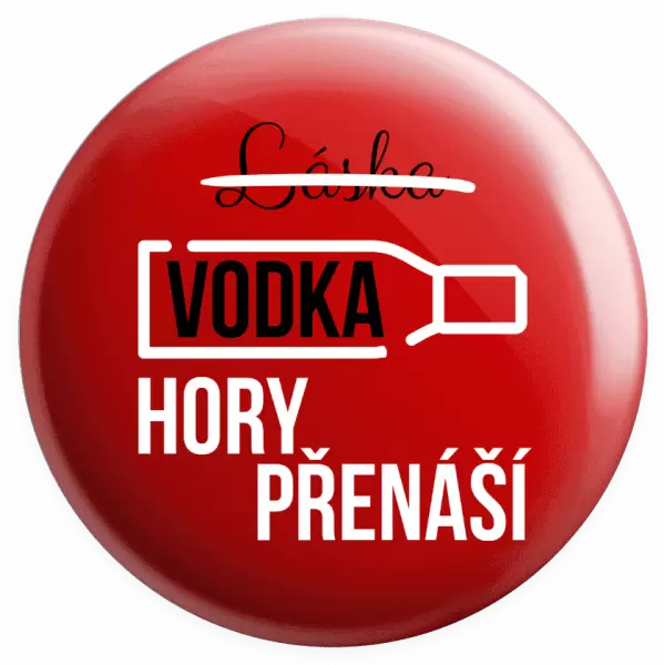 Placka Vodka hory přenáší