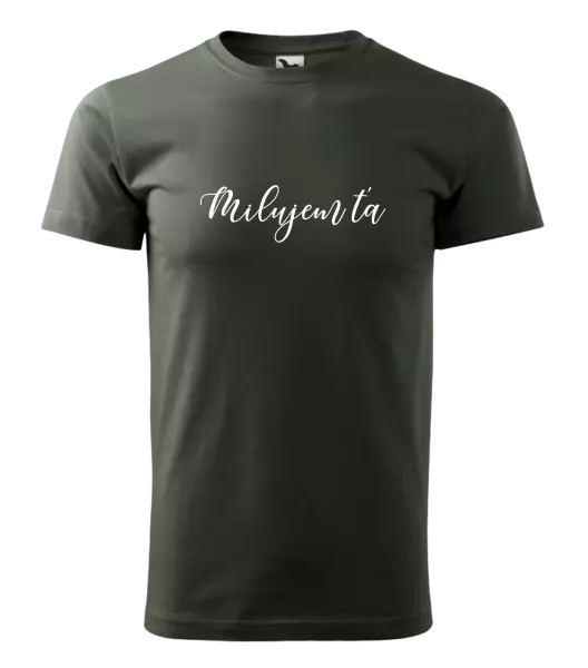 Pánske tričko Milujem ťa - nápis