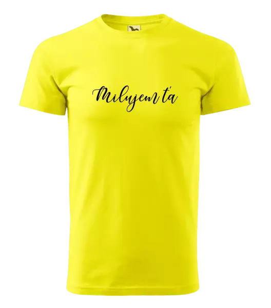Pánske tričko Milujem ťa - nápis