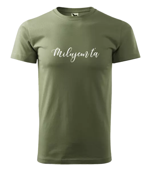 Pánske tričko Milujem ťa - nápis