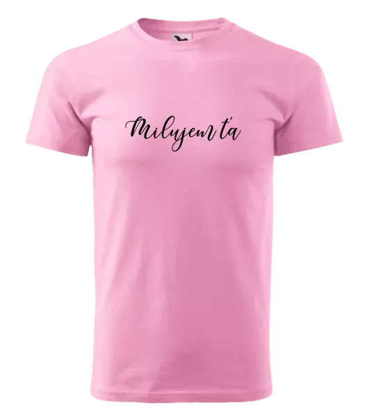 Pánske tričko Milujem ťa - nápis