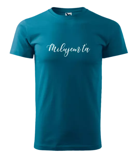 Pánske tričko Milujem ťa - nápis