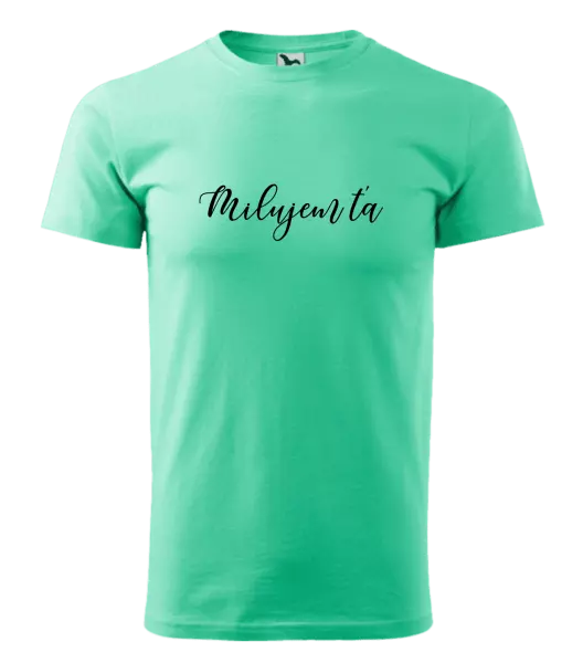 Pánske tričko Milujem ťa - nápis