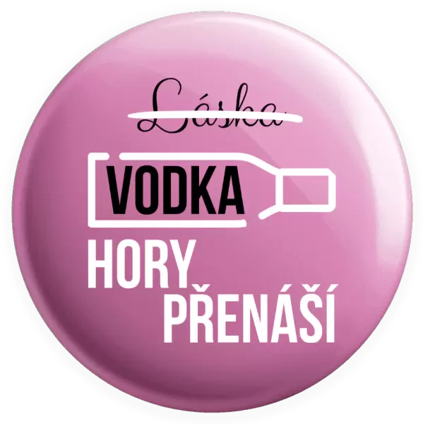 Placka Vodka hory přenáší