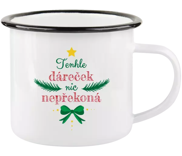 Vánoční plecháček Tenhle dáreček nic nepřekoná