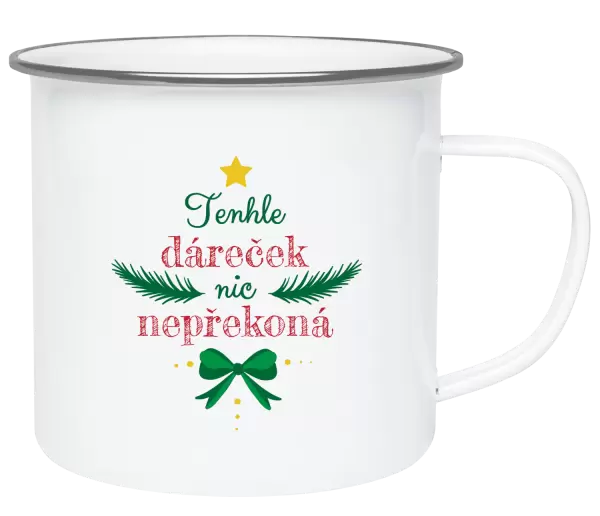 Vánoční plecháček Tenhle dáreček nic nepřekoná