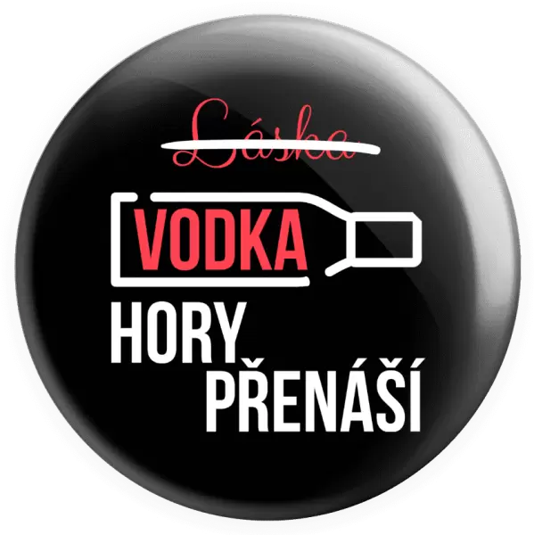 Placka Vodka hory přenáší