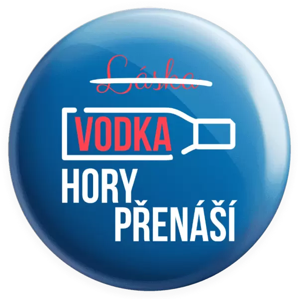 Placka Vodka hory přenáší