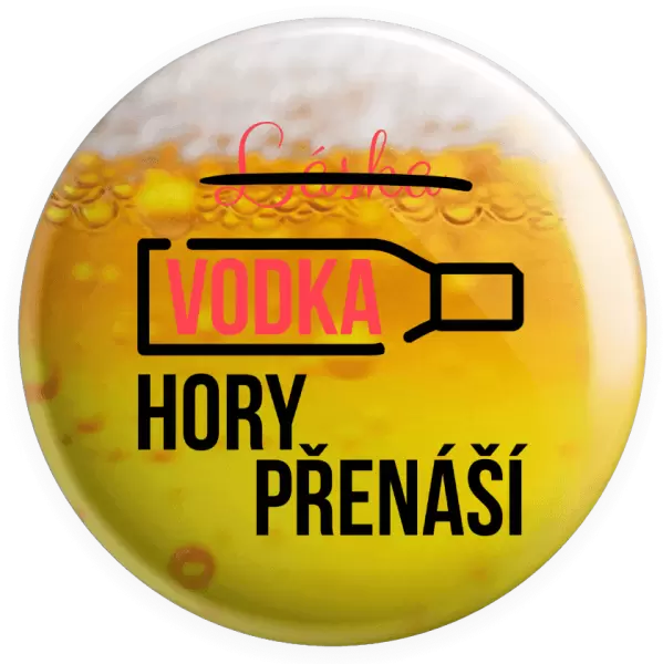 Placka Vodka hory přenáší