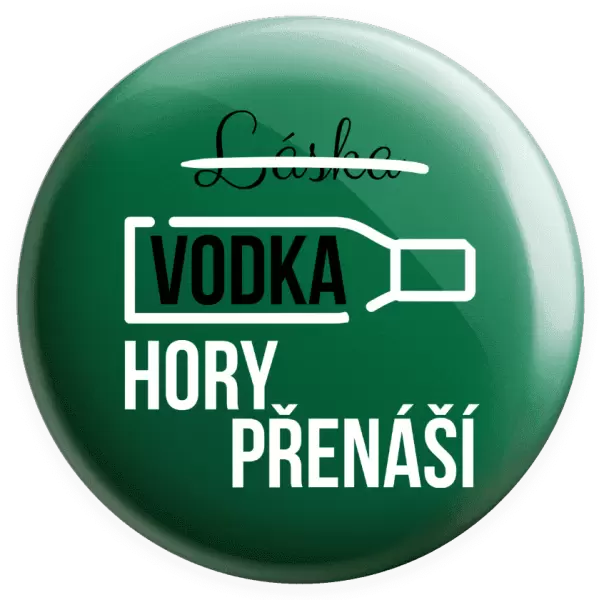 Placka Vodka hory přenáší