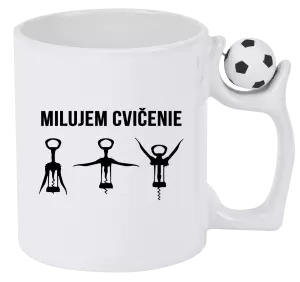 Hrnček Milujem cvičenie