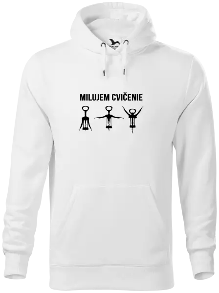 Pánska mikina Milujem cvičenie