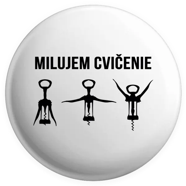 Placka Milujem cvičenie