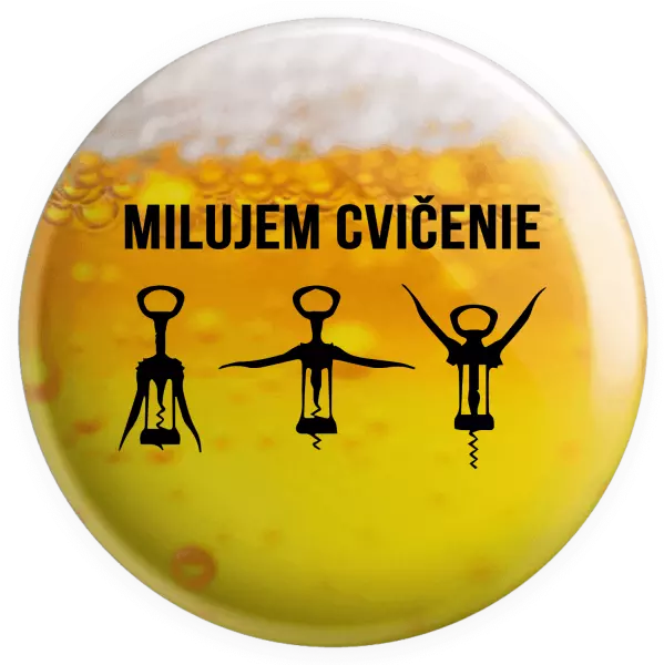 Placka Milujem cvičenie