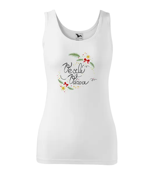 Dámské vánoční tílko Veselé Vánoce