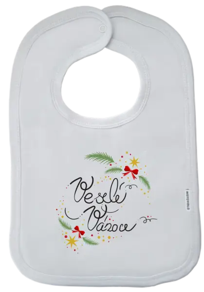 Dětský bryndák Veselé Vánoce