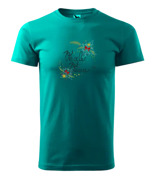 Pánské vánoční tričko Veselé Vánoce