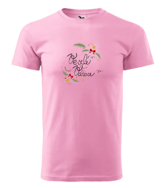 Pánské vánoční tričko Veselé Vánoce